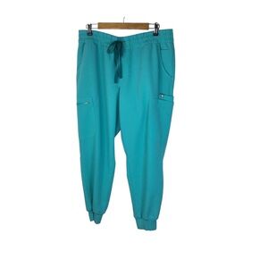 Figs Zamora Jogger Scrub Pants Size X-Large Petite.